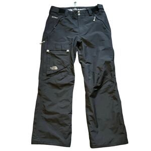 The North Face HyVent Ski Pants Womens Black Waterproof Snow Pants Size M